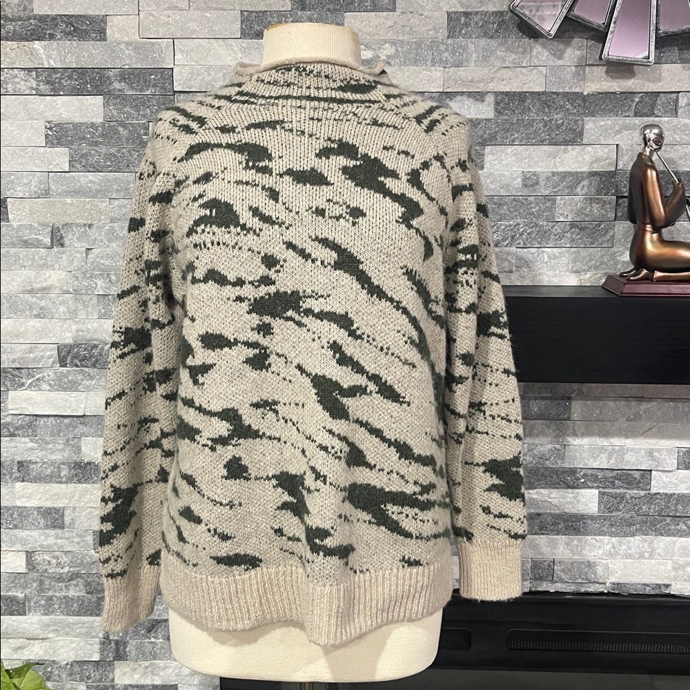 Madewell Sweater Mock Turtleneck Beige XS